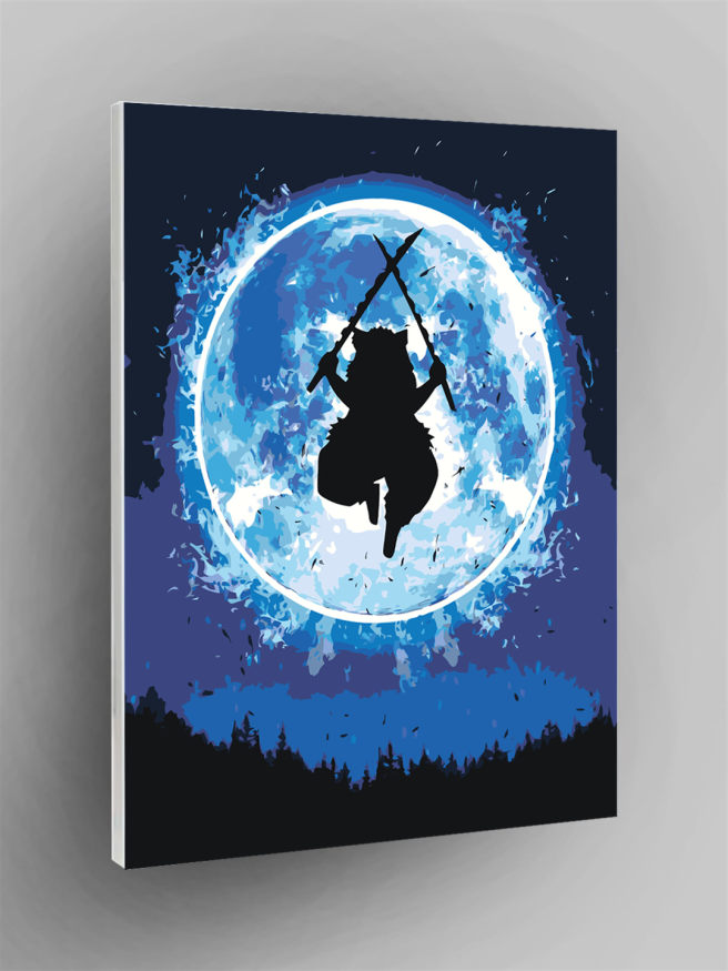 Картина по номерам &amp;quot;Рассекающий демонов&amp;quot;