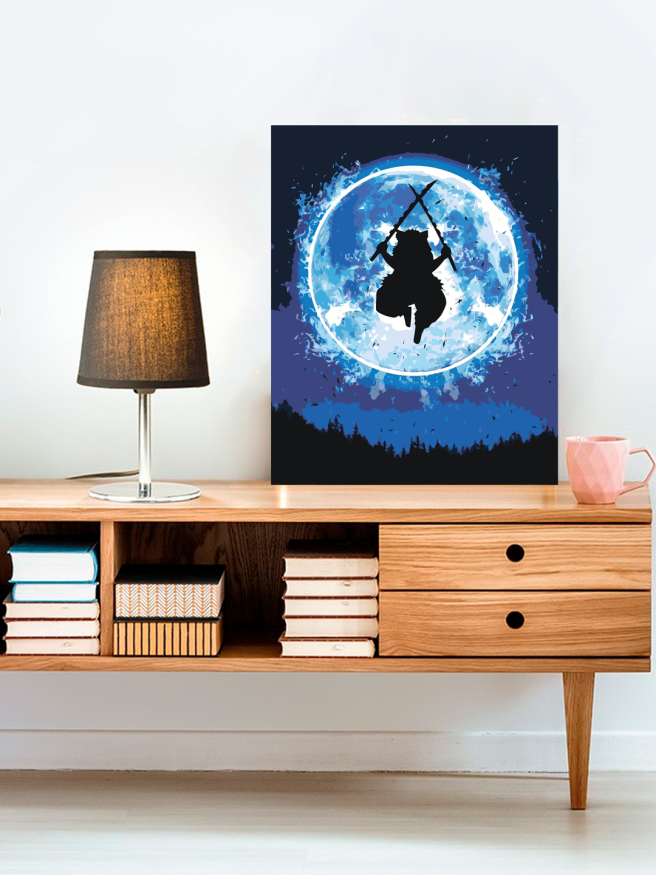 Картина по номерам &amp;quot;Рассекающий демонов&amp;quot;