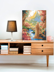 Raqamlar bo&#039;yicha rasm &quot;O&#039;rmon sehrgar&quot;