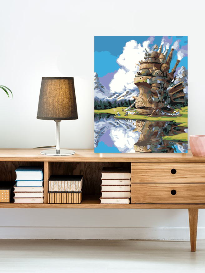 Картина по номерам &amp;quot;Ходячий замок&amp;quot;