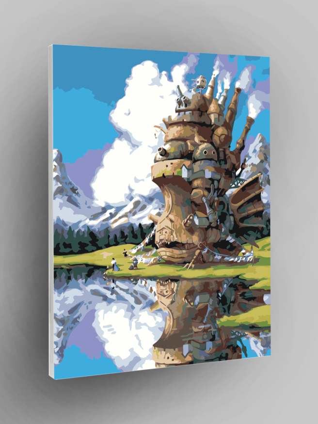 Картина по номерам &amp;quot;Ходячий замок&amp;quot;