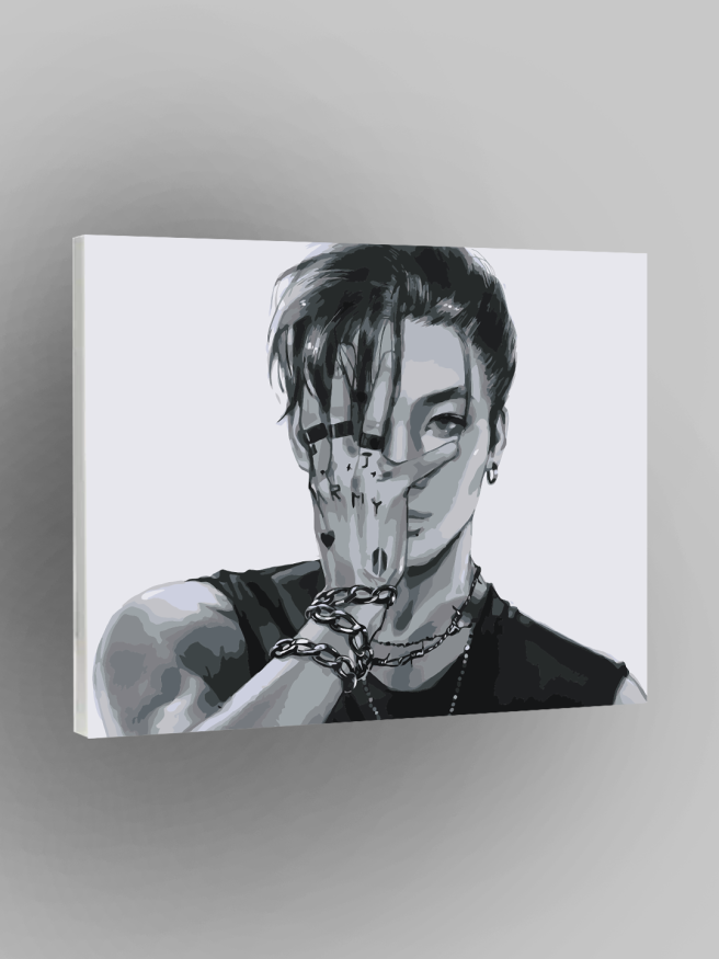 Картина по номерам &amp;quot;BTS Джонгук&amp;quot;