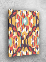 Holstga bosilgan poster &quot;Yorqin sharqona naqsh&quot;