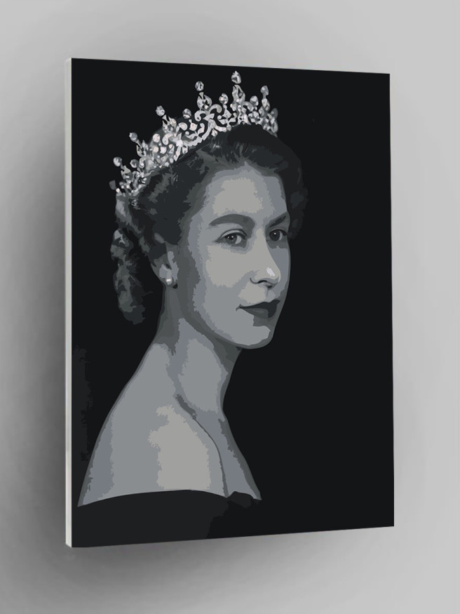 Raqamlar bo&amp;#039;yicha rasm &amp;quot;Qirolicha Yelizaveta&amp;quot;