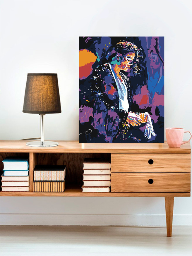 Raqamlar bo&amp;#039;yicha rasm &amp;quot;Michael Jackson&amp;quot;