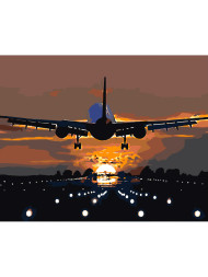 Raqamlar bo&#039;yicha rasm &quot;Qo&#039;nish yo&#039;laki&quot;