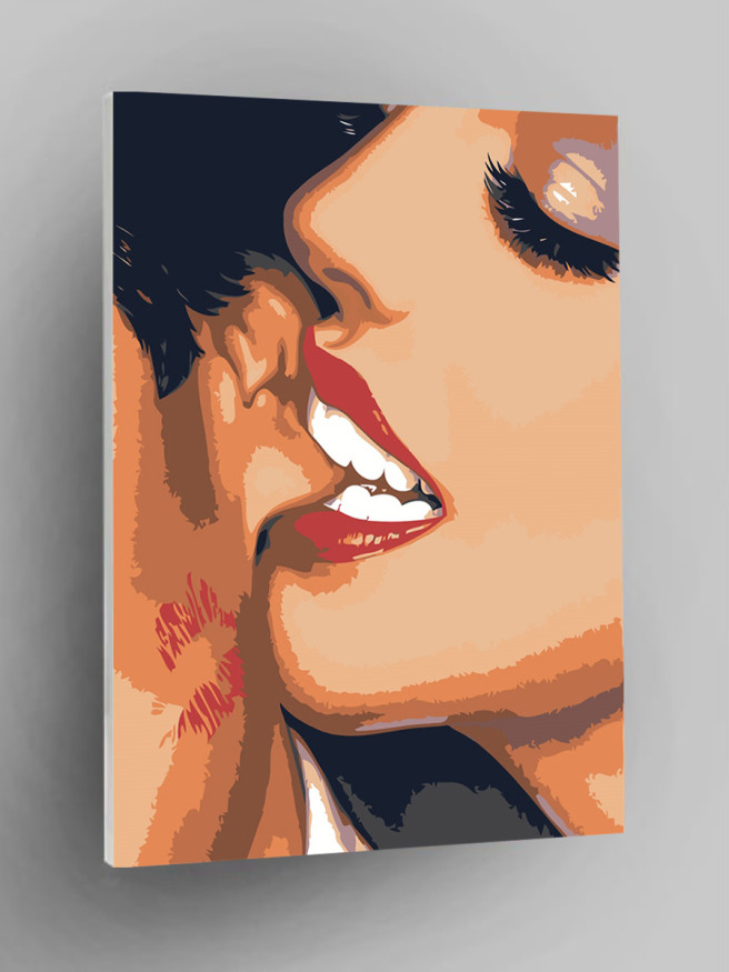 Картина по номерам &amp;quot;Страстная пара&amp;quot;