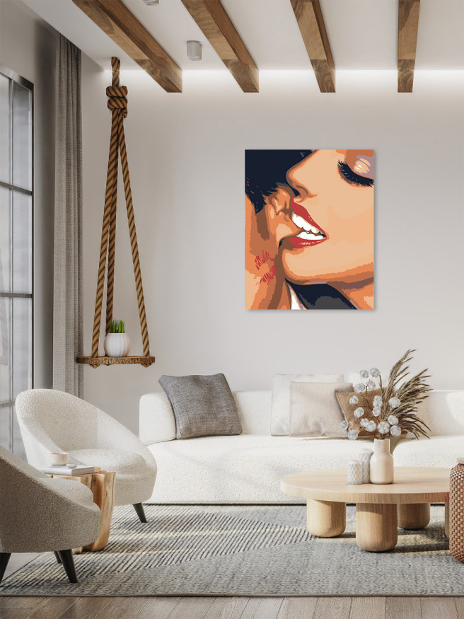 Картина по номерам &amp;quot;Страстная пара&amp;quot;