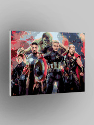 Raqamlar bo&#039;yicha rasm &quot;Qasosqorlar&quot;