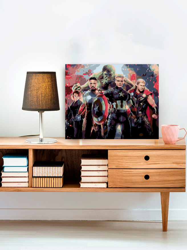 Raqamlar bo&amp;#039;yicha rasm &amp;quot;Qasosqorlar&amp;quot;