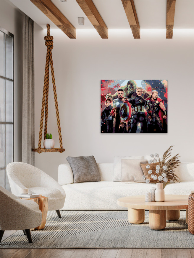 Raqamlar bo&amp;#039;yicha rasm &amp;quot;Qasosqorlar&amp;quot;