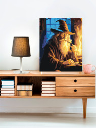 Raqamlar bo&#039;yicha rasm &quot;Kulrang Gandalf&quot;