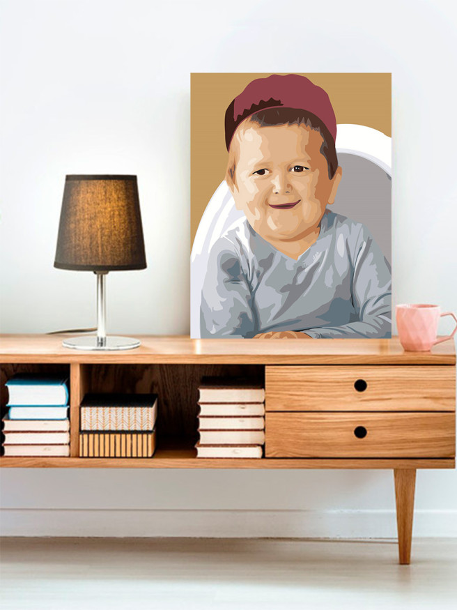 Картина по номерам &amp;quot;Хасбик&amp;quot;