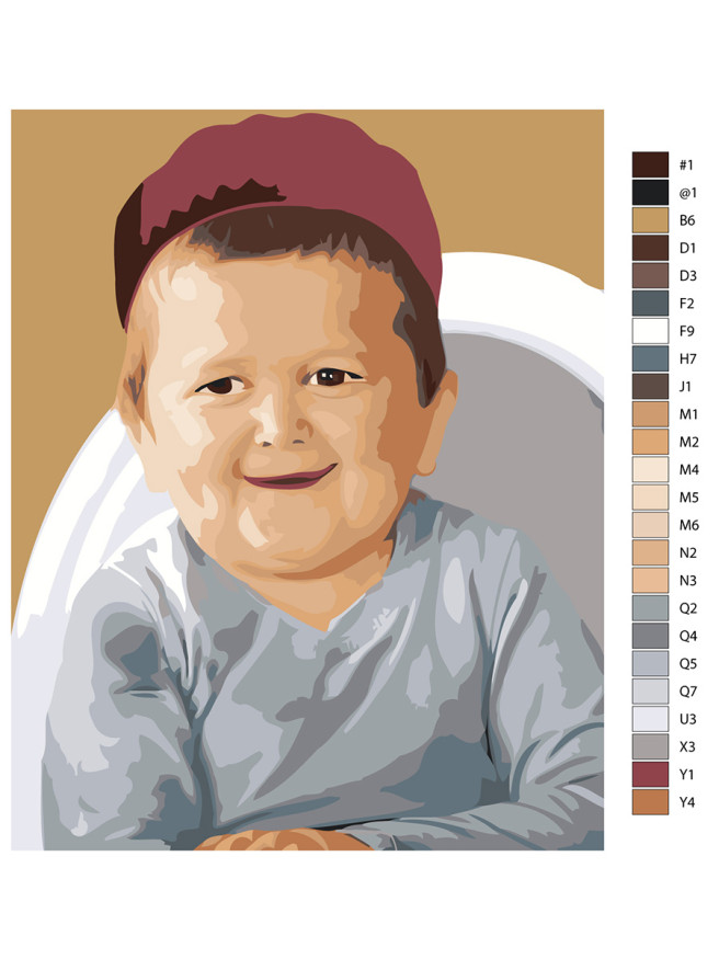 Картина по номерам &amp;quot;Хасбик&amp;quot;