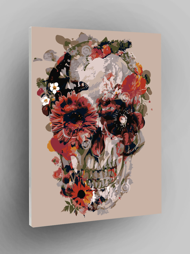 Raqamlar bo&amp;#039;yicha rasm &amp;quot;Boshsuydan gul&amp;quot;