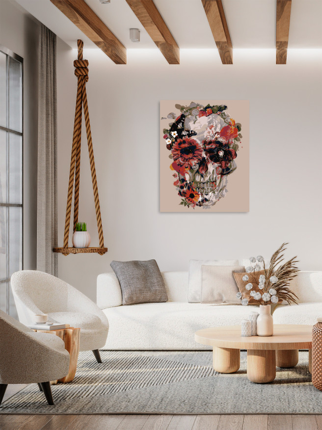 Raqamlar bo&amp;#039;yicha rasm &amp;quot;Boshsuydan gul&amp;quot;