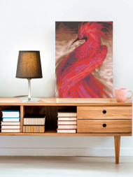 Raqamlar bo&#039;yicha rasm &quot;Olovli tovusli&quot;