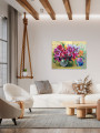 Картина по номерам &amp;quot;Пёстрые цветы&amp;quot;