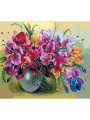 Картина по номерам &amp;quot;Пёстрые цветы&amp;quot;