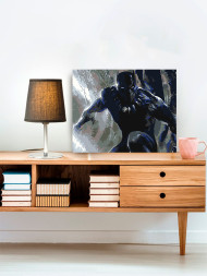 Картина по номерам &amp;quot;Чёрная Пантера&amp;quot;