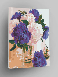 Картина по номерам &amp;quot;Ваза с цветами&amp;quot;