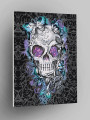 Картина по номерам &amp;quot;Череп с бабочкой&amp;quot;