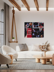 Картина по номерам &amp;quot;Баскетболист Майкл Джордан&amp;quot;