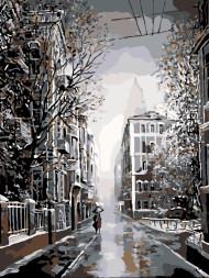 Картина по номерам &amp;quot;Хмурый день&amp;quot;