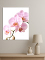 Постер на холсте &amp;quot;Розовые орхидеи на ветке&amp;quot;