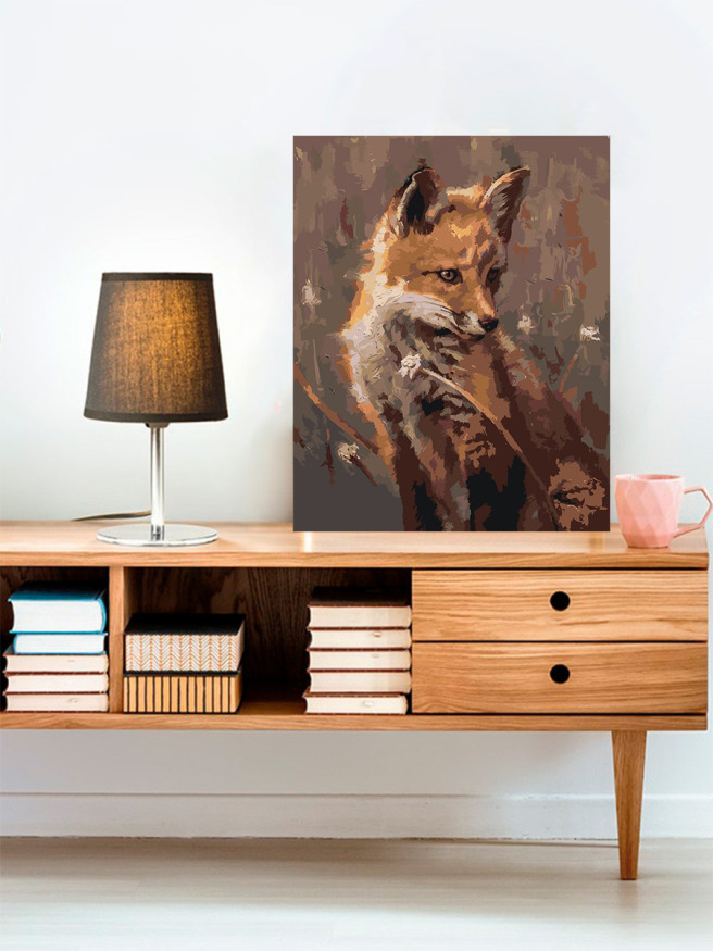 Raqamlar bo&amp;#039;yicha rasm &amp;quot;Ayyor tulki&amp;quot;