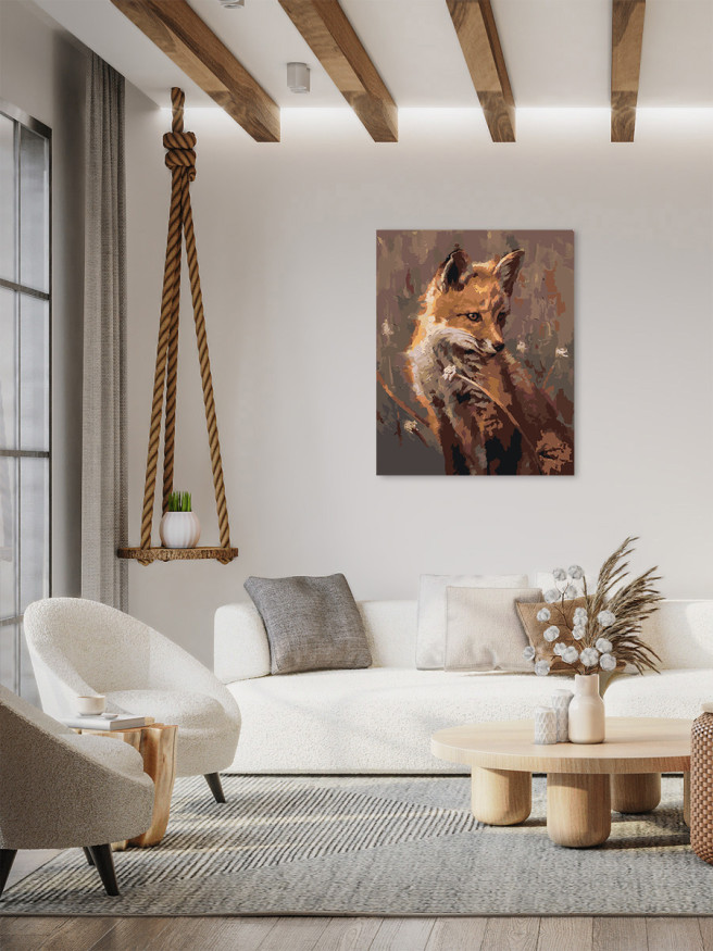 Raqamlar bo&amp;#039;yicha rasm &amp;quot;Ayyor tulki&amp;quot;