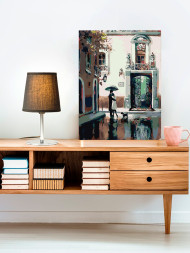 Raqamlar bo&#039;yicha rasm &quot;Yomg&#039;ir tagidagi juftlik&quot;