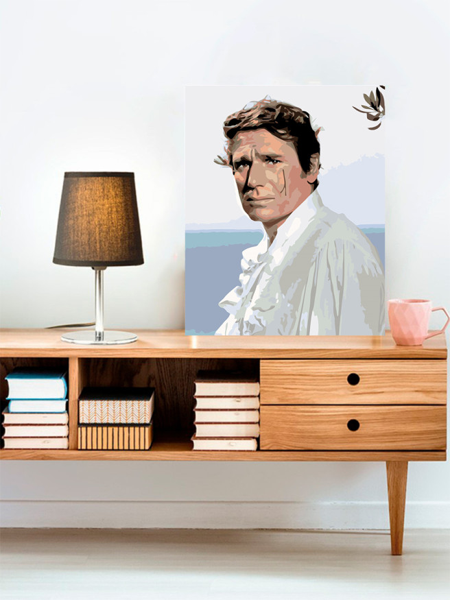 Raqamlar bo&amp;#039;yicha rasm &amp;quot;Oq ko&amp;#039;ylakdagi odam&amp;quot;