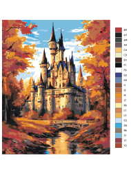 Raqamlar bo&#039;yicha rasm &quot;Qulflash&quot;