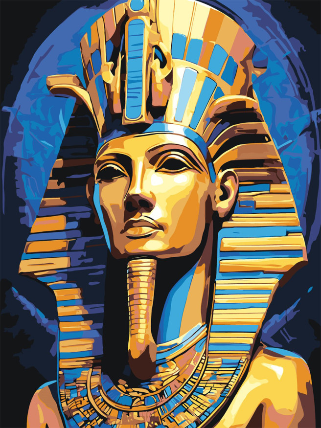 Картина по номерам &amp;quot;Фараон&amp;quot;