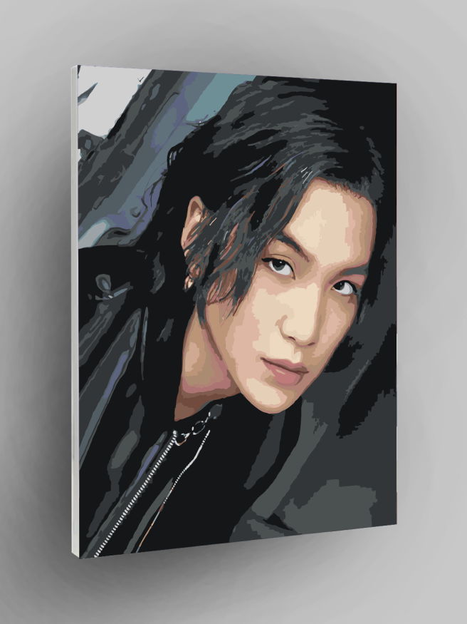 Картина по номерам &amp;quot;BTS Сюга&amp;quot;