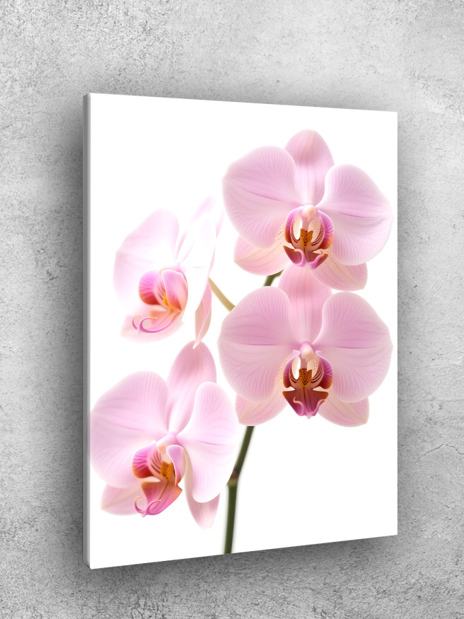 Постер на холсте &amp;quot;Орхидеи нежно-розового оттенка&amp;quot;