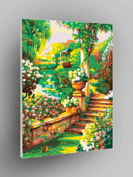 Raqamlar bo&#039;yicha rasm &quot;Yozgi bog&#039;&quot;