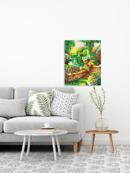 Raqamlar bo&#039;yicha rasm &quot;Yozgi bog&#039;&quot;