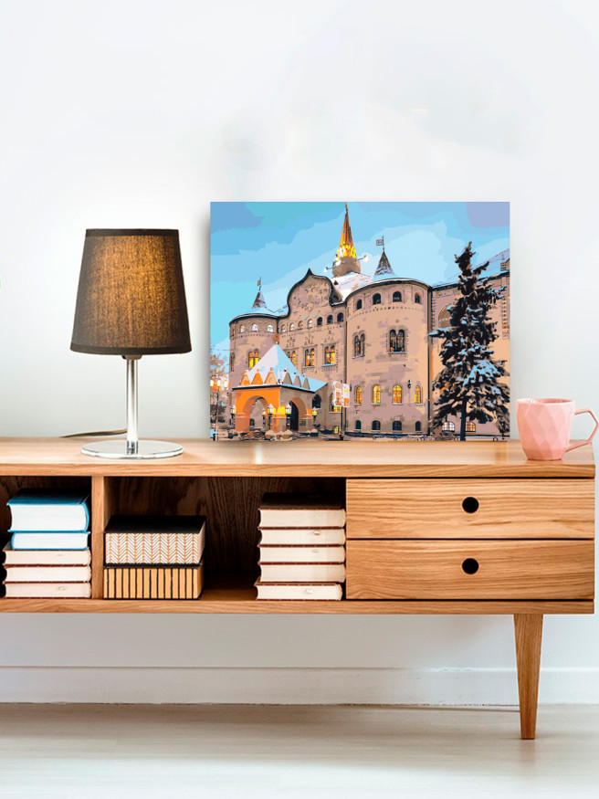 Raqamlar bo&amp;#039;yicha rasm &amp;quot;Qasr&amp;quot;