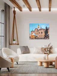 Raqamlar bo&#039;yicha rasm &quot;Qasr&quot;