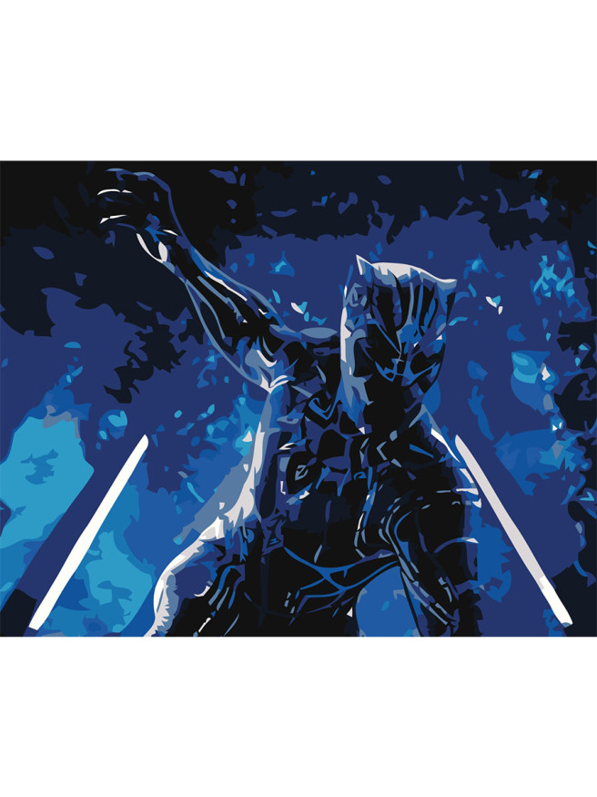 Raqamlar bo&amp;#039;yicha rasm &amp;quot;Mushuk ayol&amp;quot;