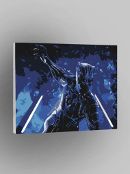 Картина по номерам &amp;quot;Женщина кошка&amp;quot;