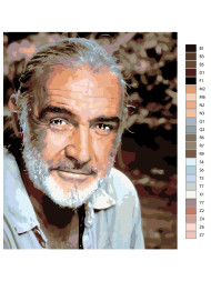 Картина по номерам &amp;quot;Мужчина в возрасте&amp;quot;