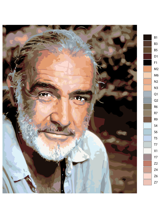 Raqamlar bo&amp;#039;yicha rasm &amp;quot;Keksa&amp;quot;