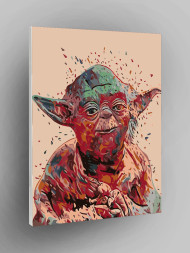 Raqamlar bo&#039;yicha rasm &quot;Yulduzlar jangi: Yoda&quot;