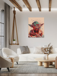 Raqamlar bo&#039;yicha rasm &quot;Yulduzlar jangi: Yoda&quot;