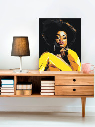 Картина по номерам &amp;quot;Красивая девушка&amp;quot;