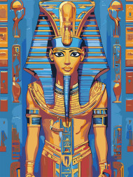 Картина по номерам &amp;quot;Фараон&amp;quot;