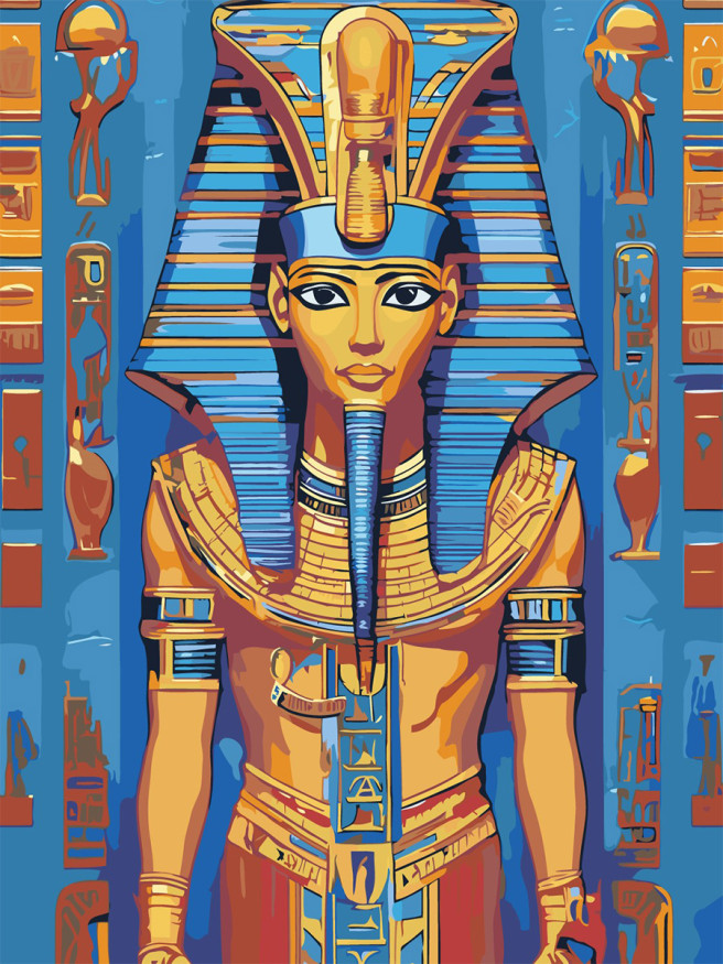 Raqamlar bo&amp;#039;yicha rasm &amp;quot;Fir&amp;#039;avn&amp;quot;